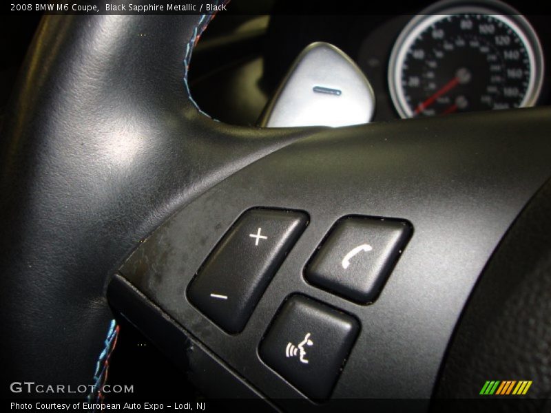 Black Sapphire Metallic / Black 2008 BMW M6 Coupe