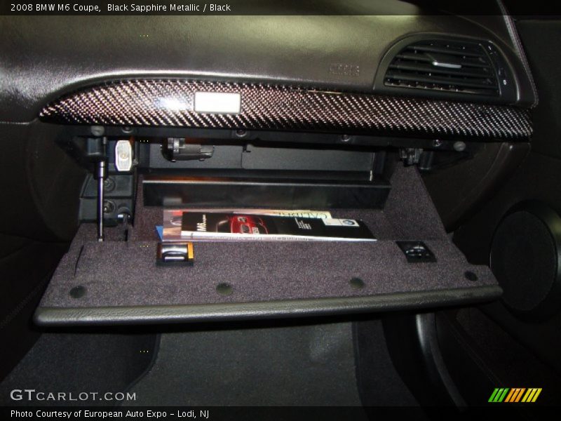 Glove Box - 2008 BMW M6 Coupe