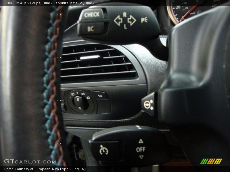 Controls of 2008 M6 Coupe