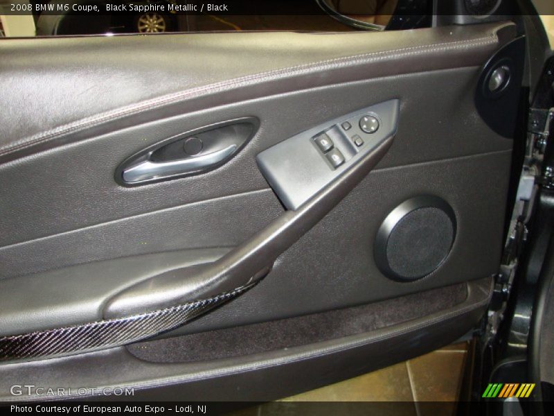 Black Sapphire Metallic / Black 2008 BMW M6 Coupe