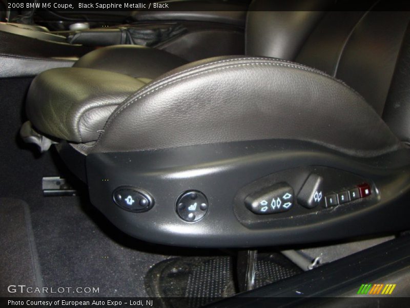 Black Sapphire Metallic / Black 2008 BMW M6 Coupe