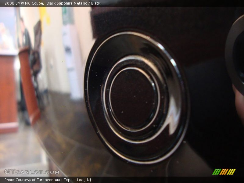 Black Sapphire Metallic / Black 2008 BMW M6 Coupe
