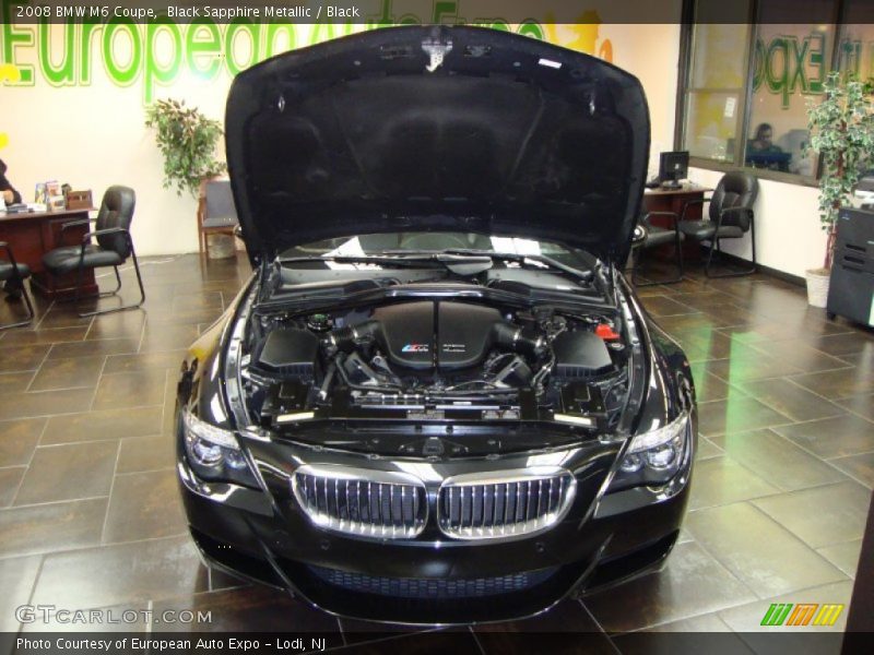 Black Sapphire Metallic / Black 2008 BMW M6 Coupe
