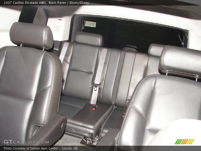 Black Raven / Ebony/Ebony 2007 Cadillac Escalade AWD