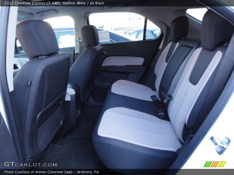 Summit White / Jet Black 2012 Chevrolet Equinox LT AWD