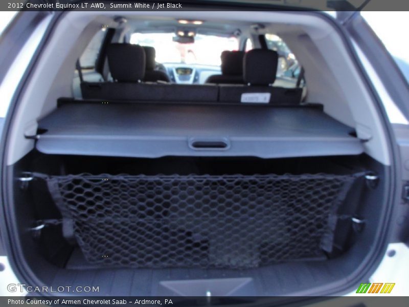 Summit White / Jet Black 2012 Chevrolet Equinox LT AWD