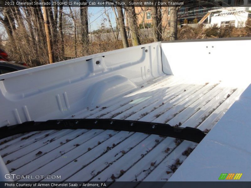 Summit White / Dark Titanium 2012 Chevrolet Silverado 2500HD LS Regular Cab 4x4 Plow Truck