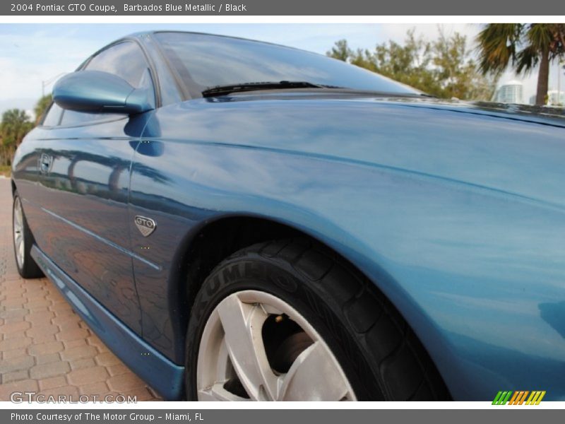 Barbados Blue Metallic / Black 2004 Pontiac GTO Coupe