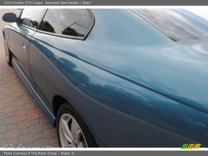 Barbados Blue Metallic / Black 2004 Pontiac GTO Coupe