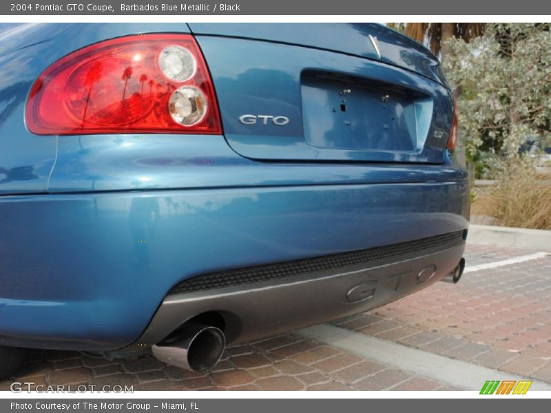 Barbados Blue Metallic / Black 2004 Pontiac GTO Coupe