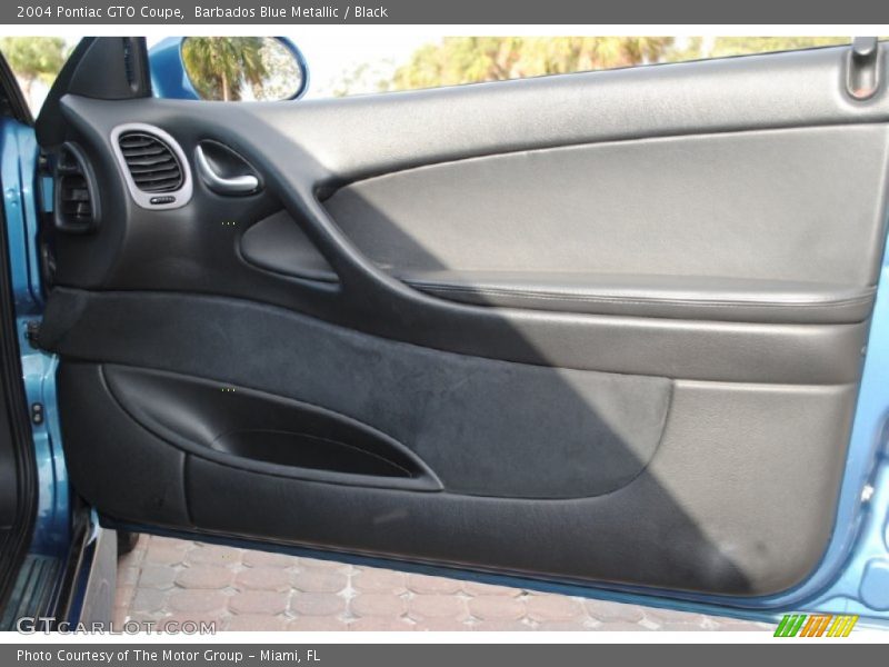 Barbados Blue Metallic / Black 2004 Pontiac GTO Coupe