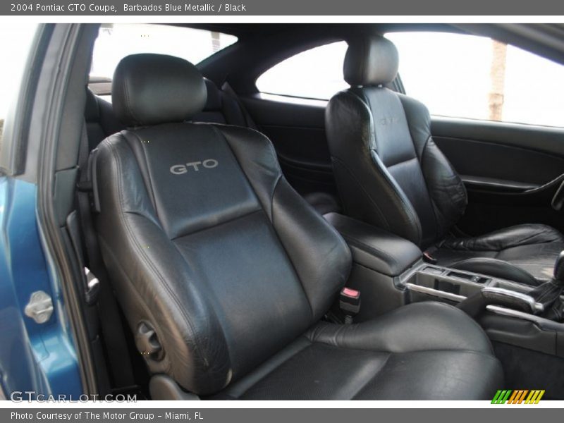 Barbados Blue Metallic / Black 2004 Pontiac GTO Coupe