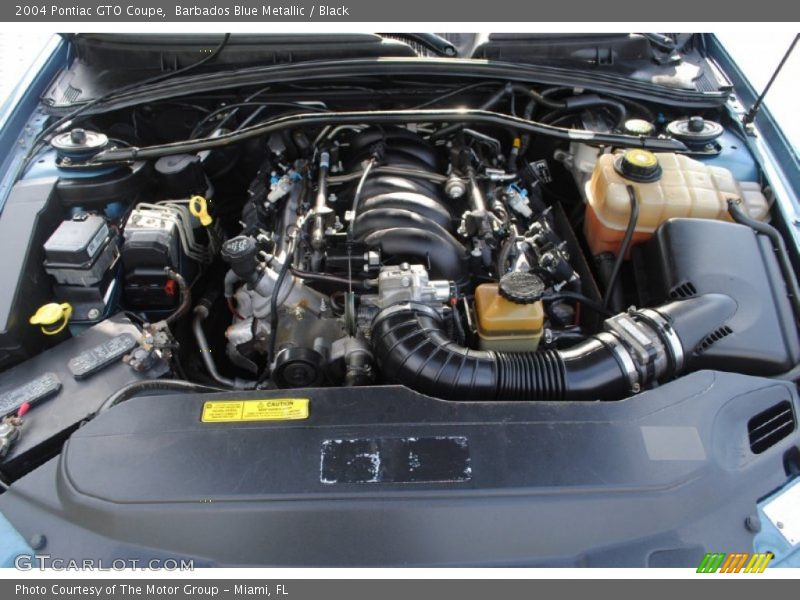  2004 GTO Coupe Engine - 5.7 Liter OHV 16-Valve V8