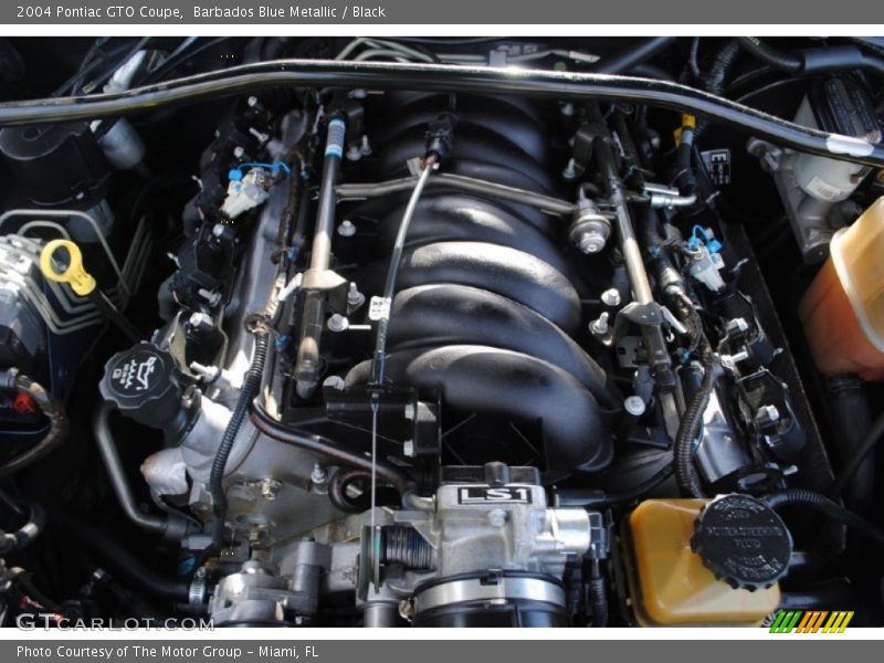  2004 GTO Coupe Engine - 5.7 Liter OHV 16-Valve V8