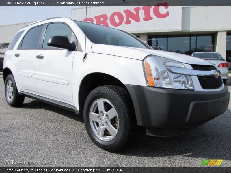 Summit White / Light Cashmere 2005 Chevrolet Equinox LS