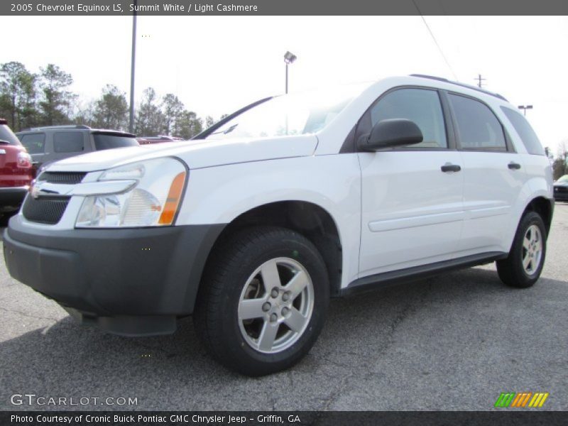 Summit White / Light Cashmere 2005 Chevrolet Equinox LS