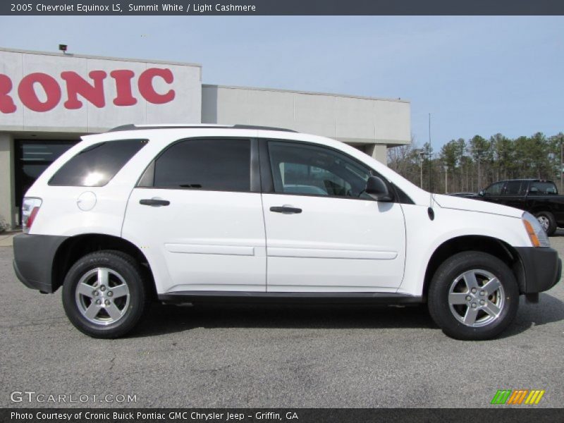 Summit White / Light Cashmere 2005 Chevrolet Equinox LS
