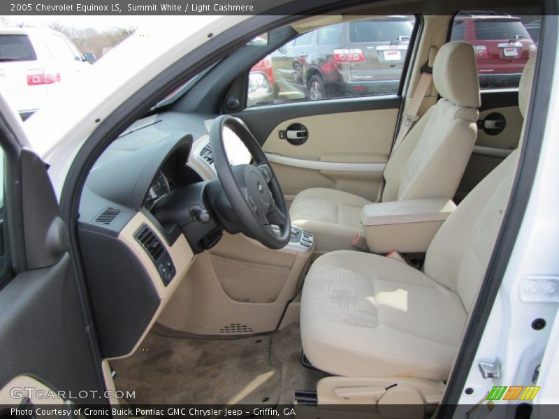 Summit White / Light Cashmere 2005 Chevrolet Equinox LS