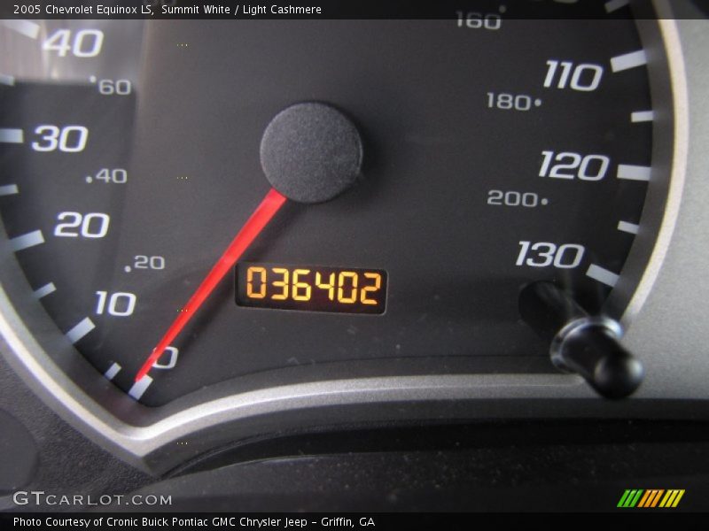 Summit White / Light Cashmere 2005 Chevrolet Equinox LS