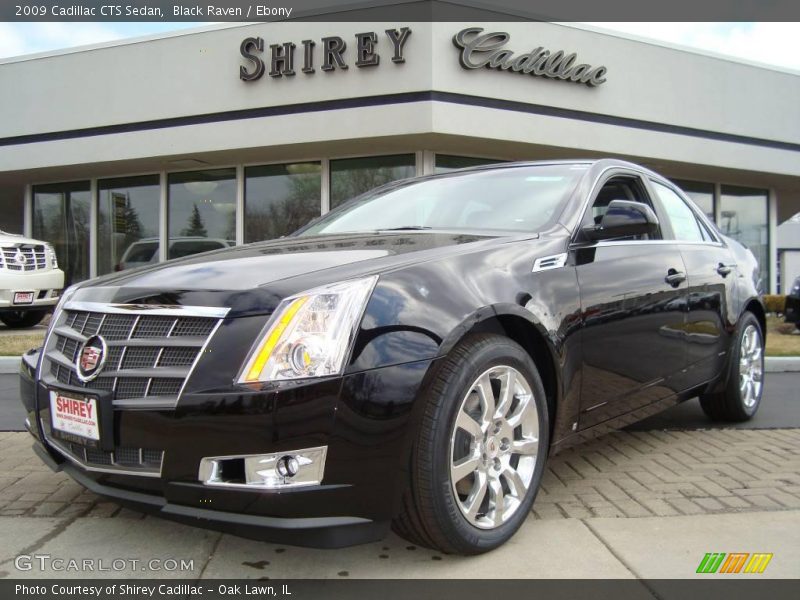 Black Raven / Ebony 2009 Cadillac CTS Sedan