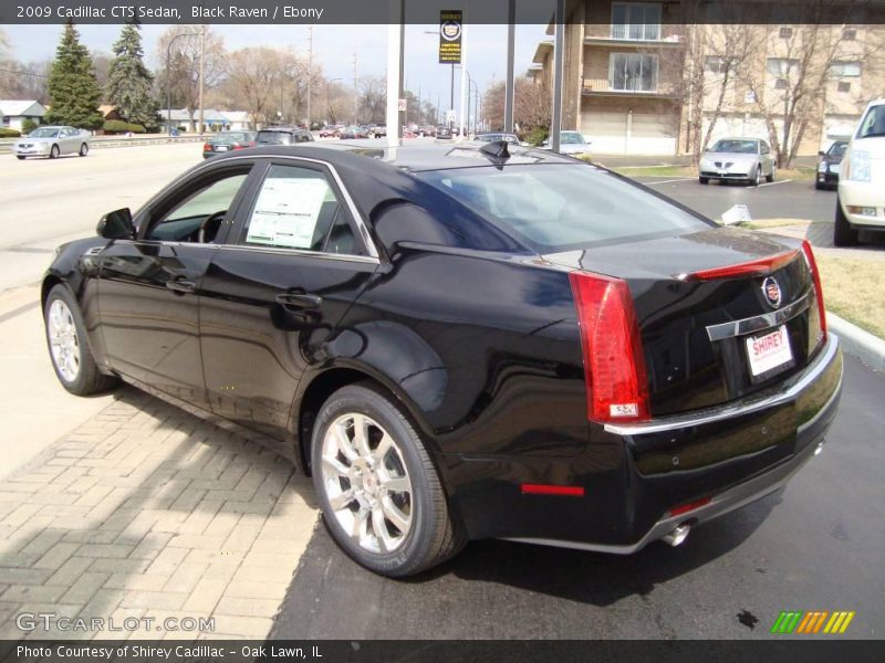 Black Raven / Ebony 2009 Cadillac CTS Sedan