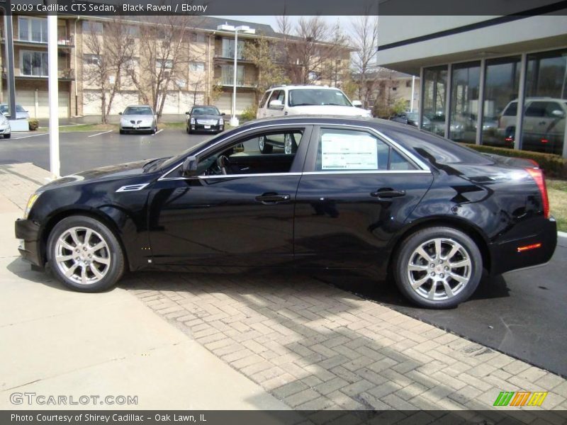 Black Raven / Ebony 2009 Cadillac CTS Sedan