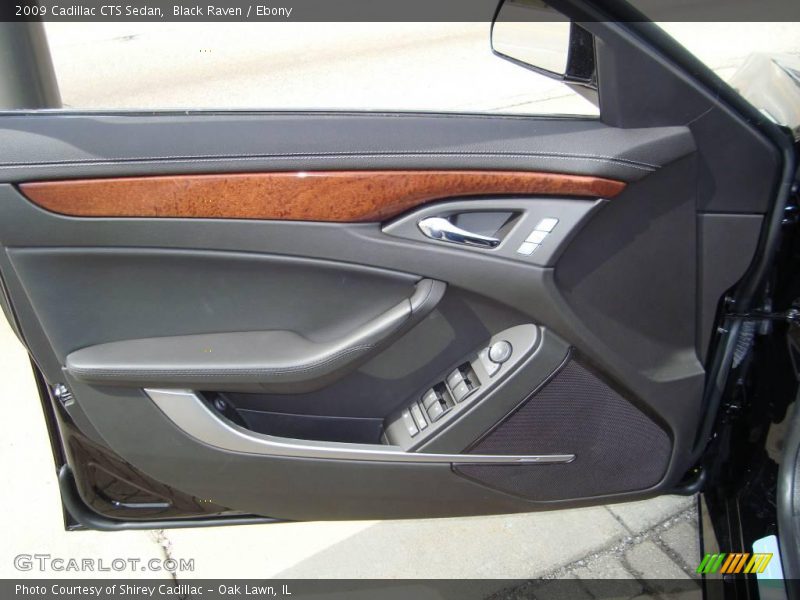Black Raven / Ebony 2009 Cadillac CTS Sedan