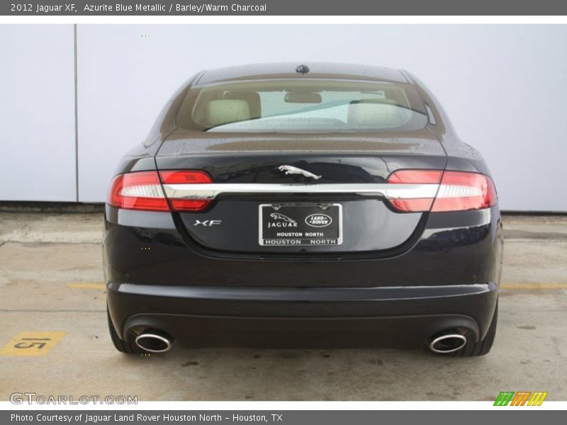Azurite Blue Metallic / Barley/Warm Charcoal 2012 Jaguar XF