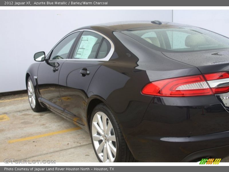 Azurite Blue Metallic / Barley/Warm Charcoal 2012 Jaguar XF