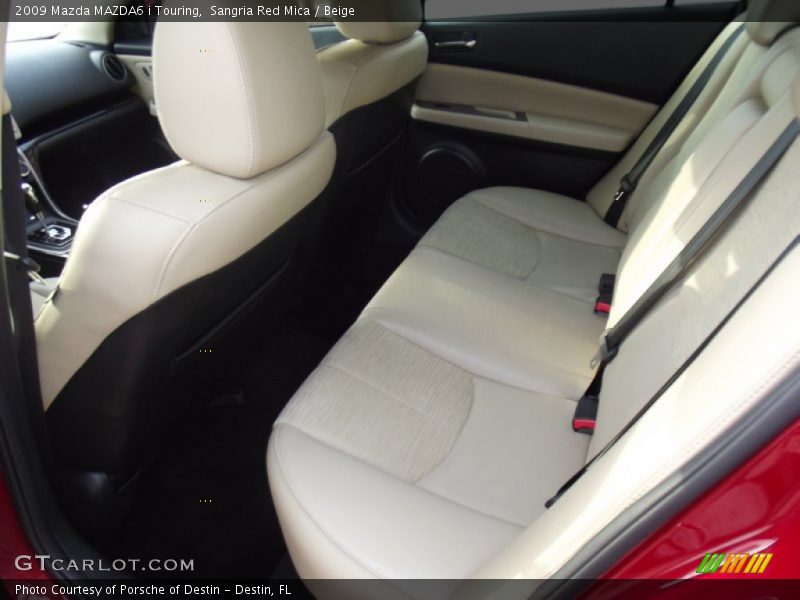 Sangria Red Mica / Beige 2009 Mazda MAZDA6 i Touring