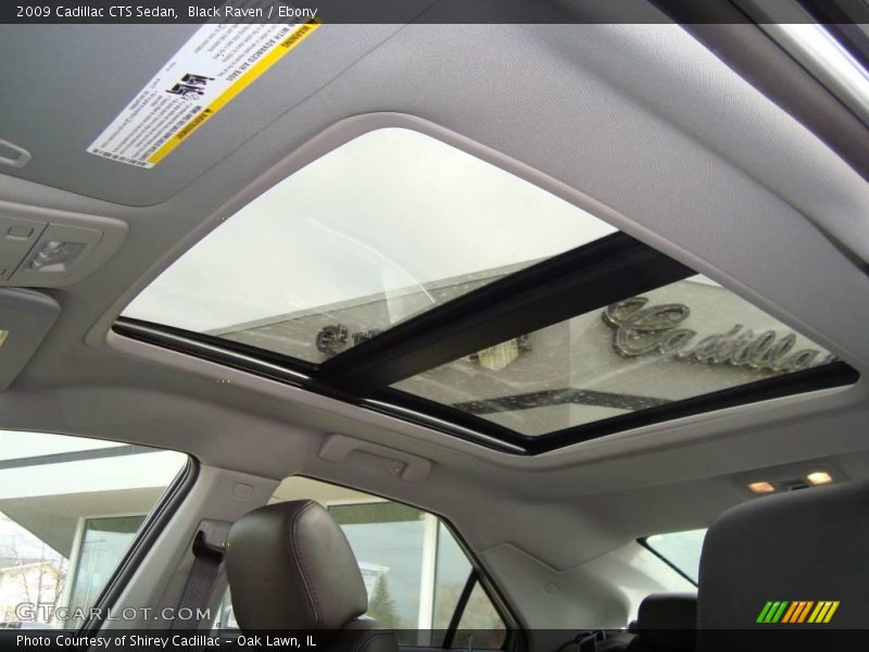 Black Raven / Ebony 2009 Cadillac CTS Sedan