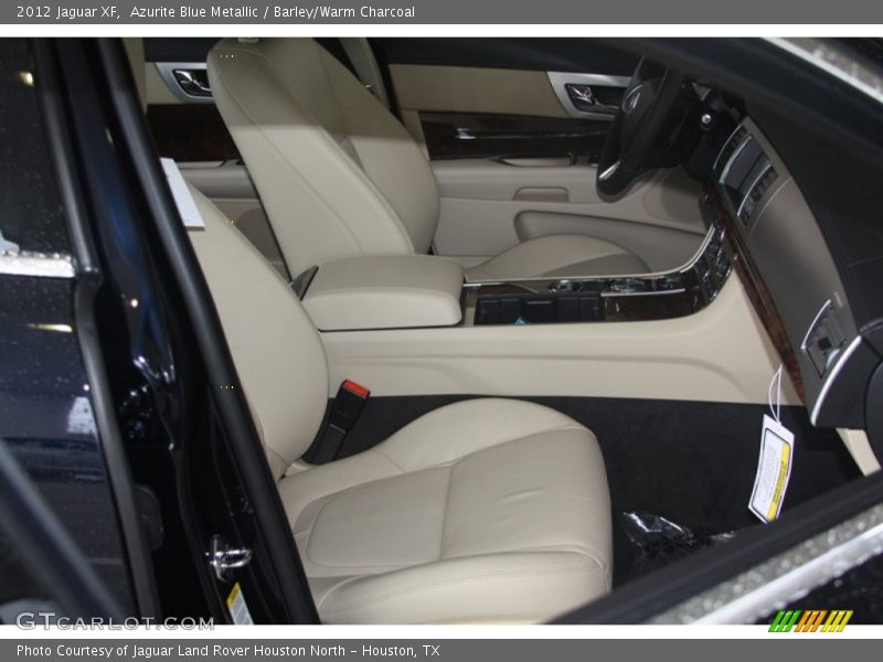 Azurite Blue Metallic / Barley/Warm Charcoal 2012 Jaguar XF