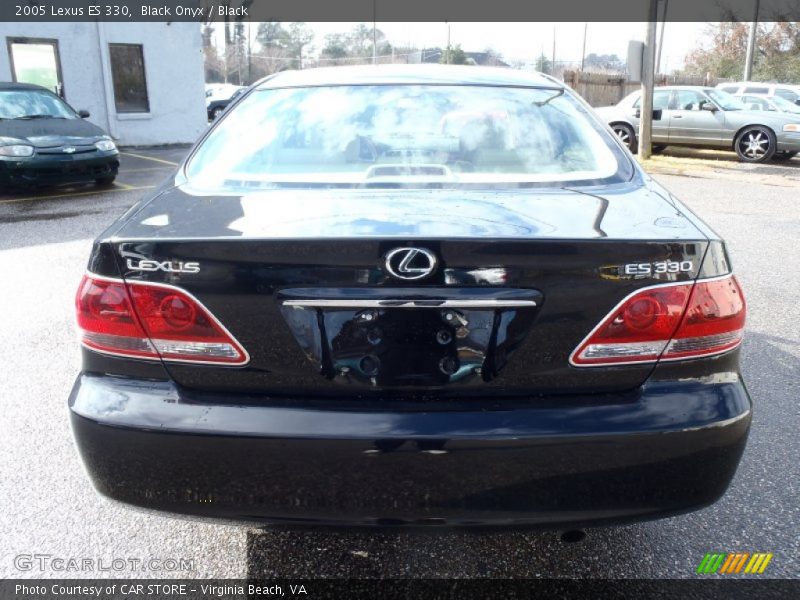 Black Onyx / Black 2005 Lexus ES 330