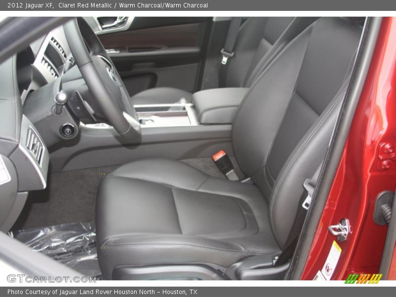 Claret Red Metallic / Warm Charcoal/Warm Charcoal 2012 Jaguar XF