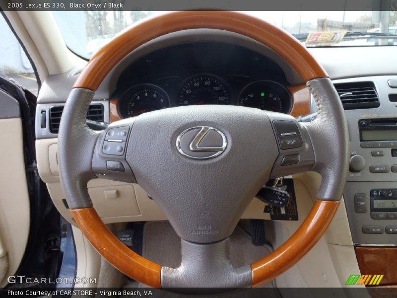 Black Onyx / Black 2005 Lexus ES 330
