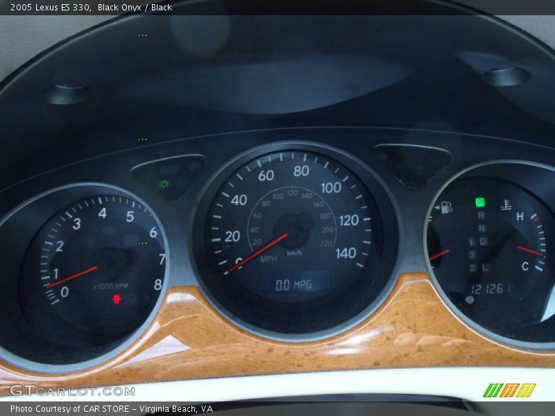 Black Onyx / Black 2005 Lexus ES 330
