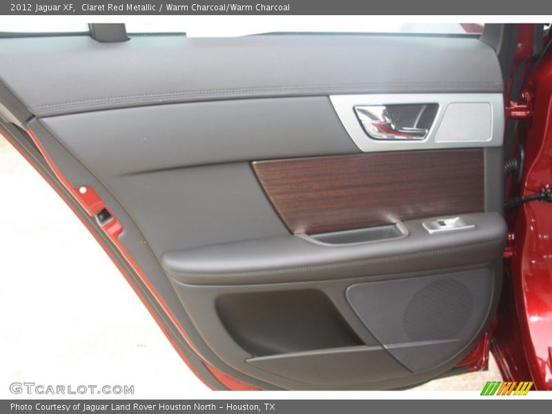 Claret Red Metallic / Warm Charcoal/Warm Charcoal 2012 Jaguar XF