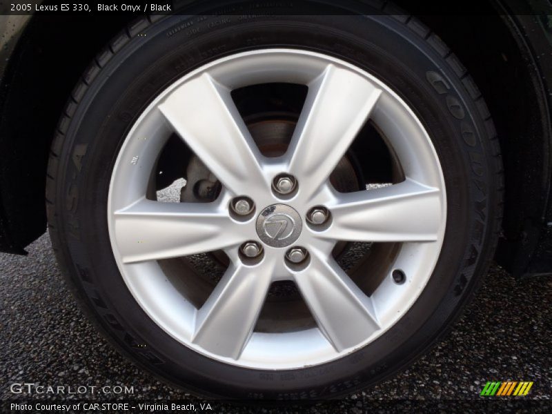 Black Onyx / Black 2005 Lexus ES 330