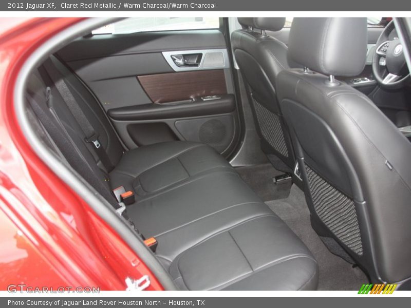 Claret Red Metallic / Warm Charcoal/Warm Charcoal 2012 Jaguar XF