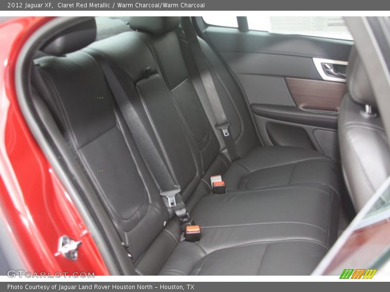 Claret Red Metallic / Warm Charcoal/Warm Charcoal 2012 Jaguar XF