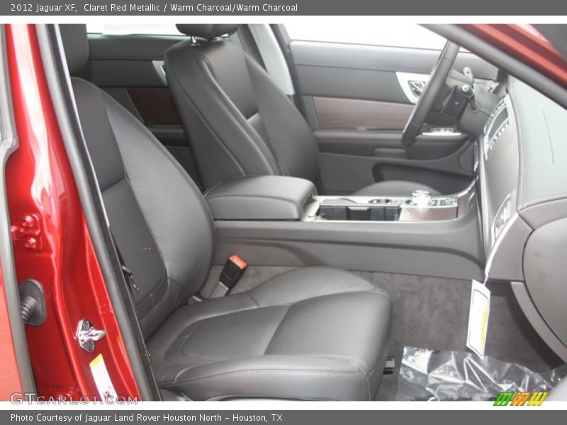 Claret Red Metallic / Warm Charcoal/Warm Charcoal 2012 Jaguar XF
