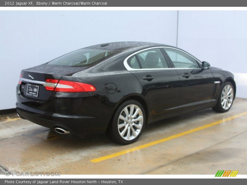Ebony / Warm Charcoal/Warm Charcoal 2012 Jaguar XF