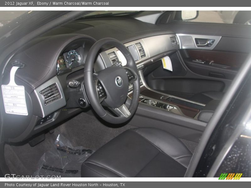 Ebony / Warm Charcoal/Warm Charcoal 2012 Jaguar XF