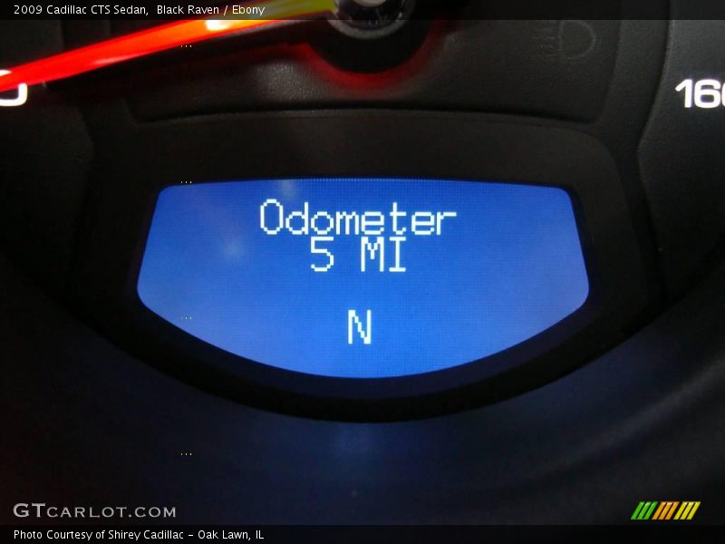 Black Raven / Ebony 2009 Cadillac CTS Sedan