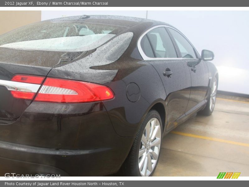 Ebony / Warm Charcoal/Warm Charcoal 2012 Jaguar XF