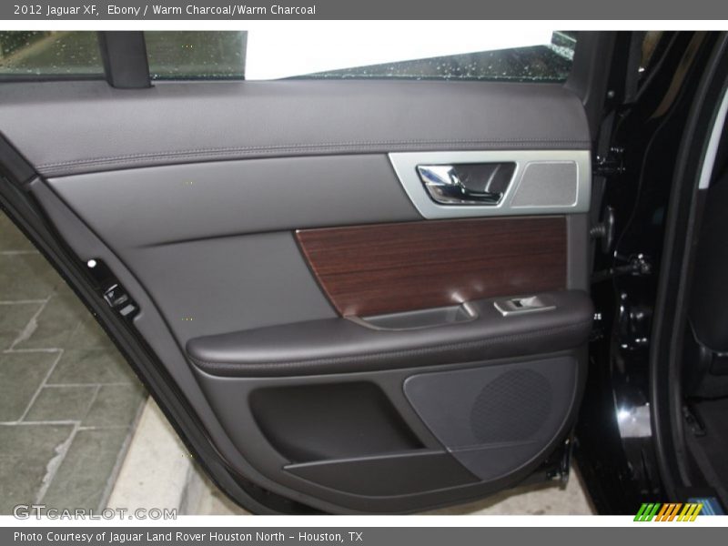 Ebony / Warm Charcoal/Warm Charcoal 2012 Jaguar XF