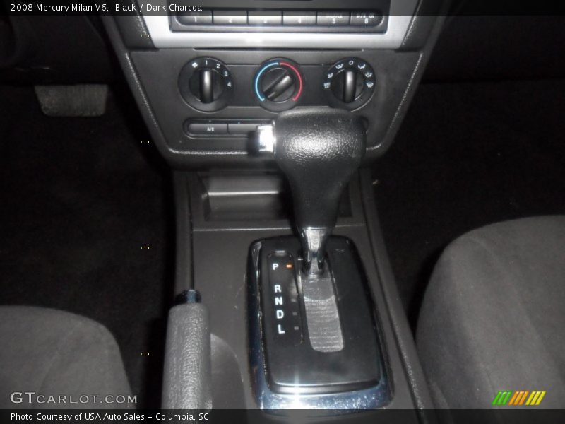 Black / Dark Charcoal 2008 Mercury Milan V6