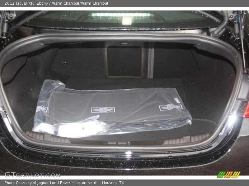 Ebony / Warm Charcoal/Warm Charcoal 2012 Jaguar XF