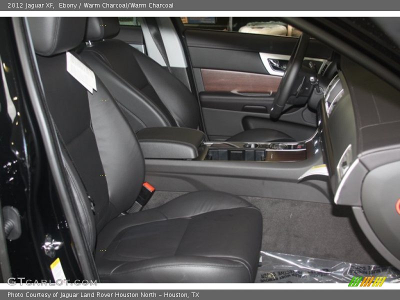 Ebony / Warm Charcoal/Warm Charcoal 2012 Jaguar XF