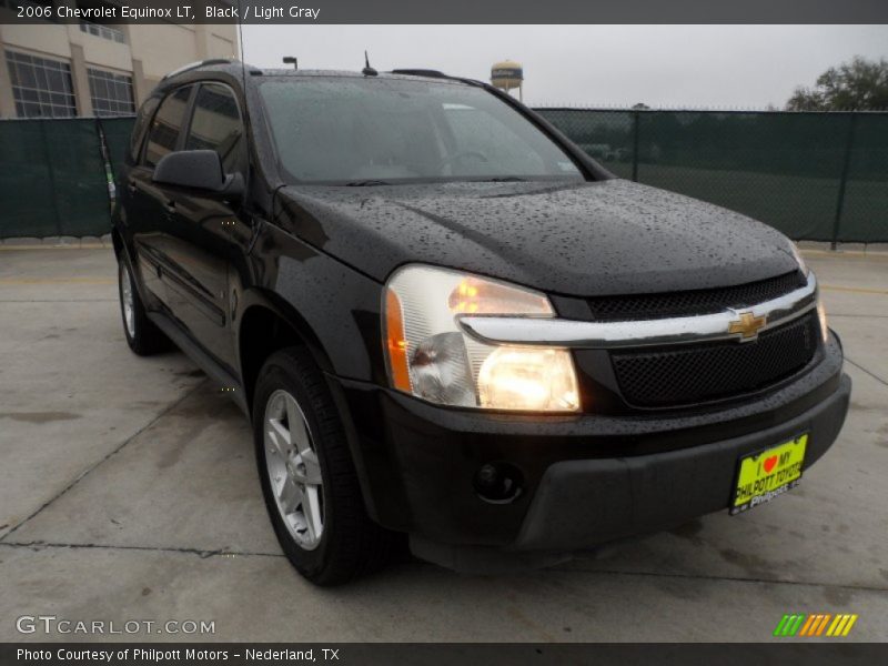 Black / Light Gray 2006 Chevrolet Equinox LT